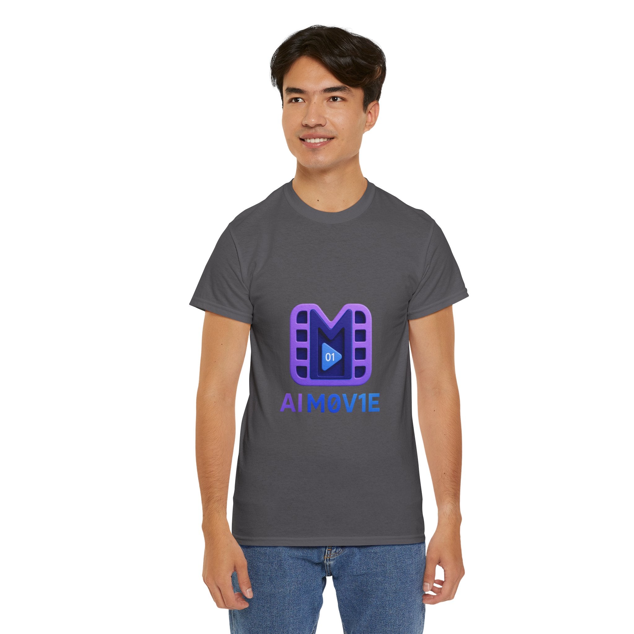 Movie Logo T-Shirt — AI M0V1E Tech Film Crew Tee