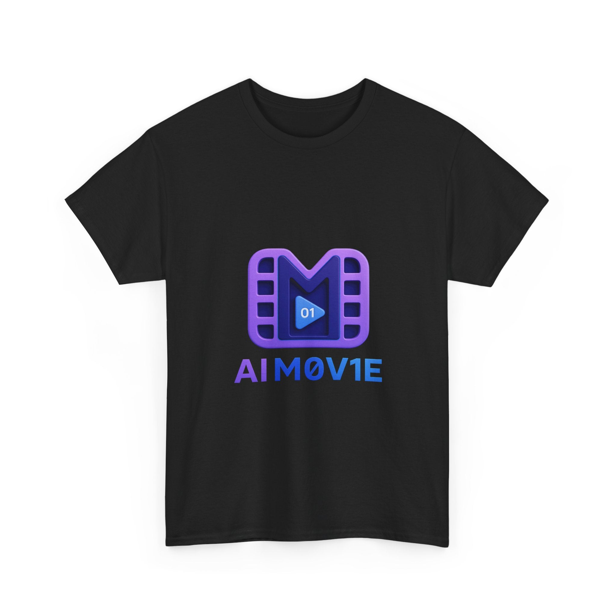 Movie Logo T-Shirt — AI M0V1E Tech Film Crew Tee