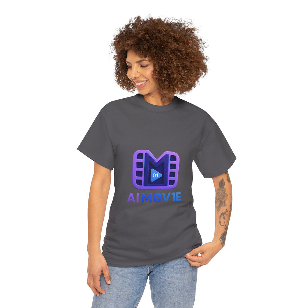 Movie Logo T-Shirt — AI M0V1E Tech Film Crew Tee