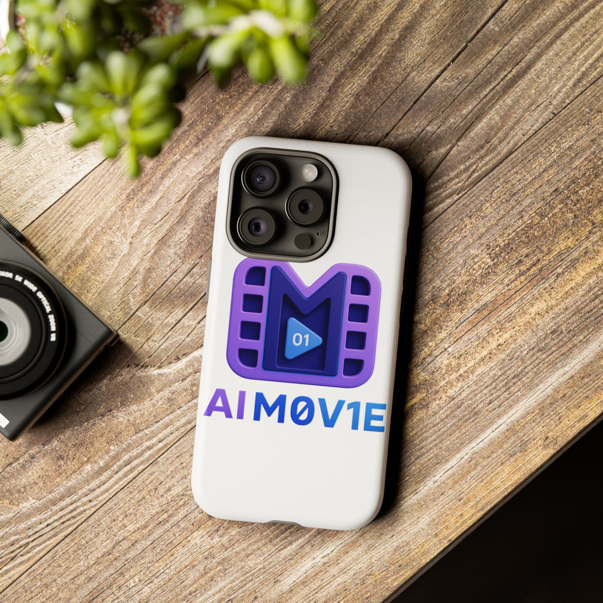 iPhone Cases - AI M0V1E Logo