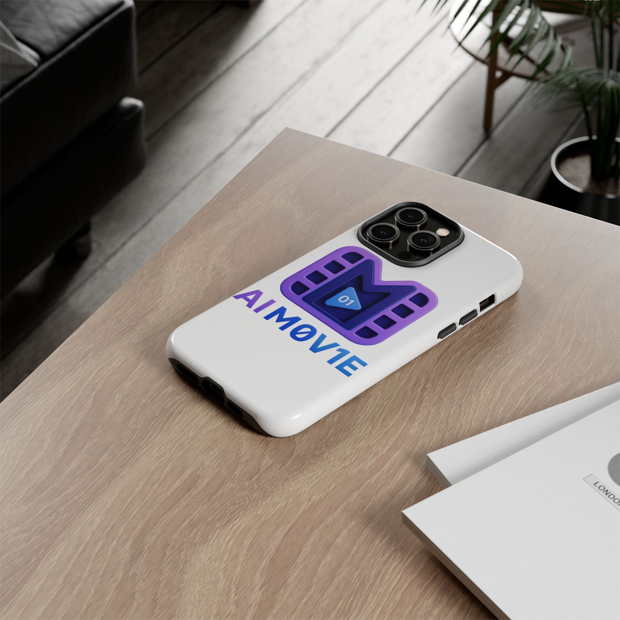 iPhone Cases - AI M0V1E Logo