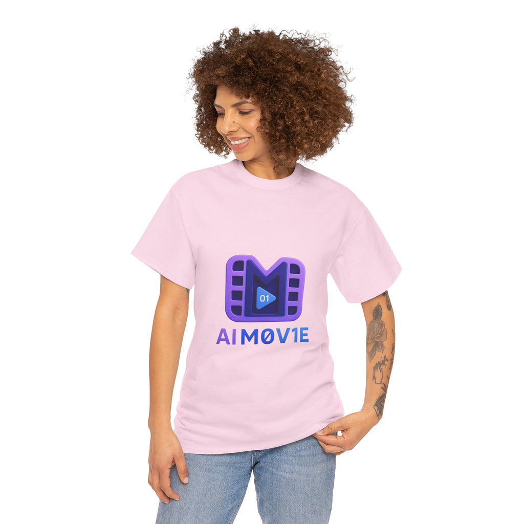 Movie Logo T-Shirt — AI M0V1E Tech Film Crew Tee
