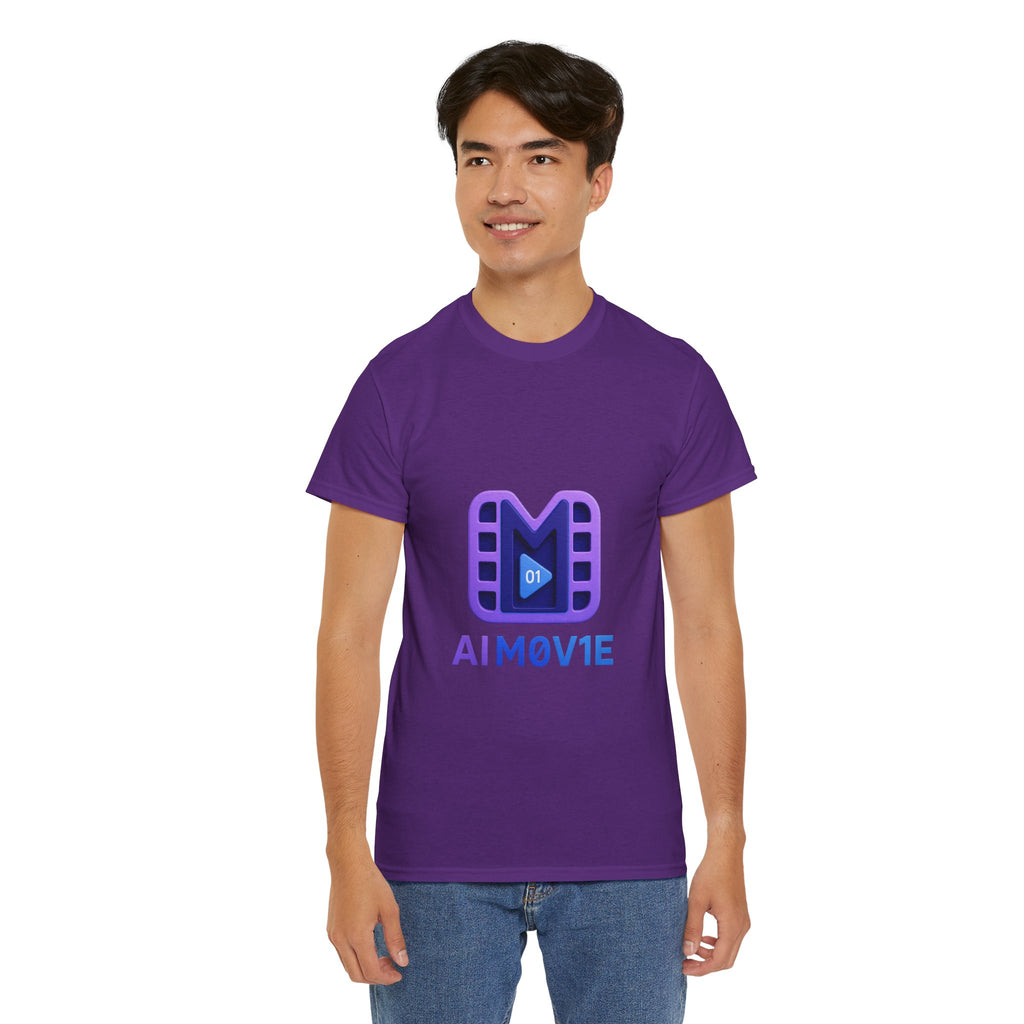 Movie Logo T-Shirt — AI M0V1E Tech Film Crew Tee