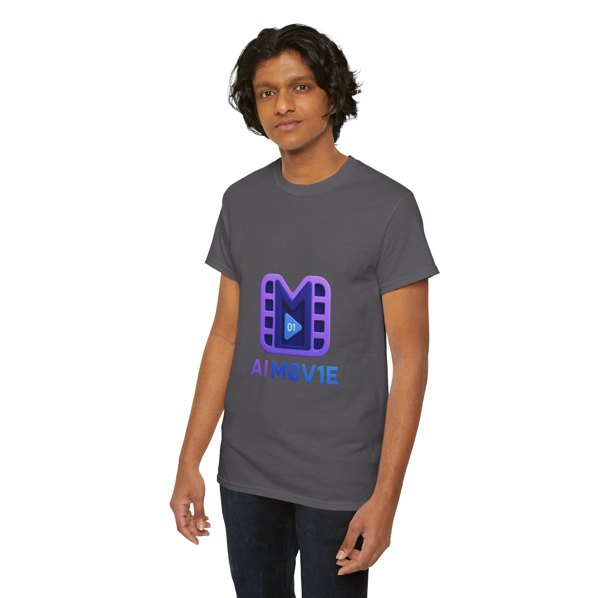 Movie Logo T-Shirt — AI M0V1E Tech Film Crew Tee