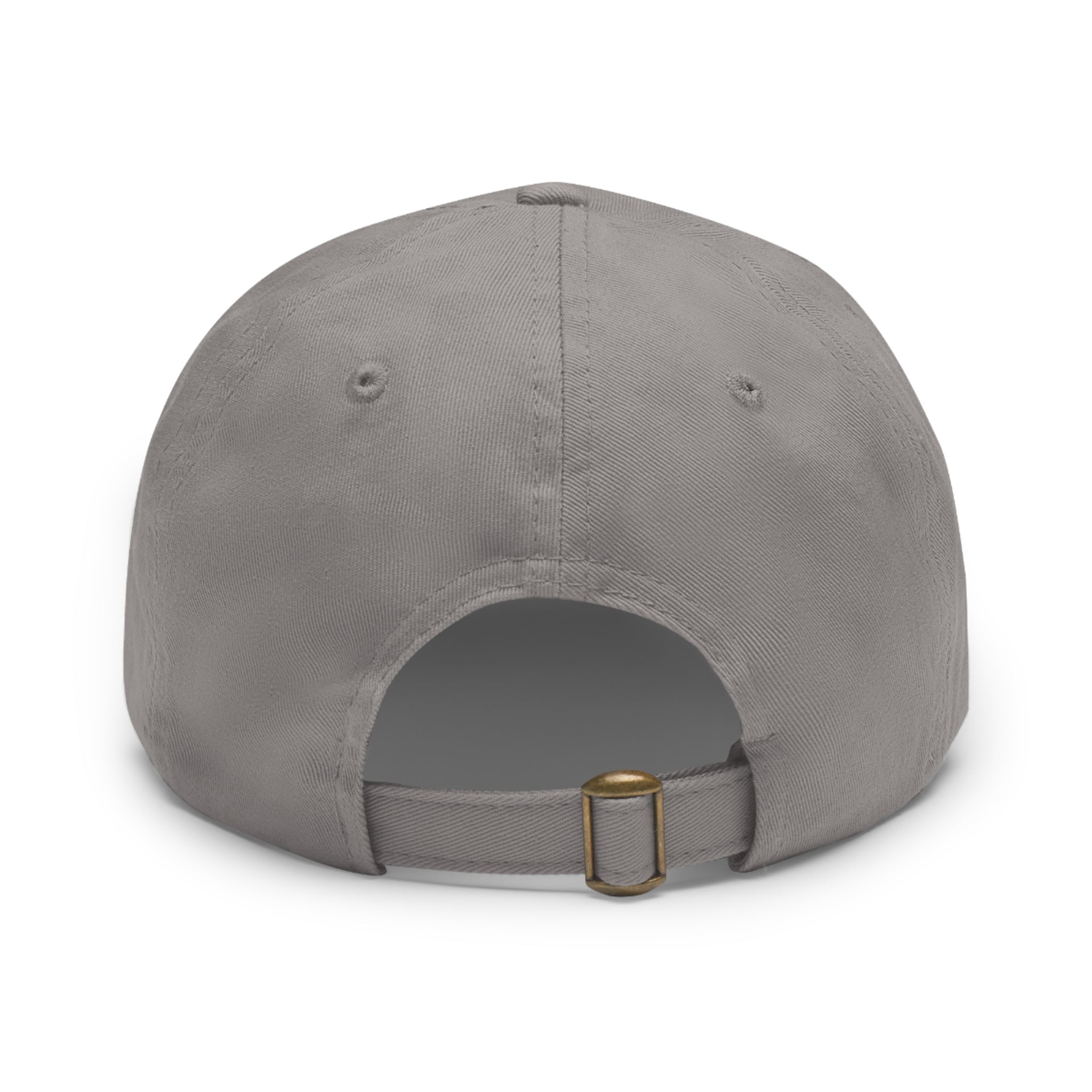 AI M0V1E - Dad Hat with Round Leather Patch – Neon Film Logo Cap