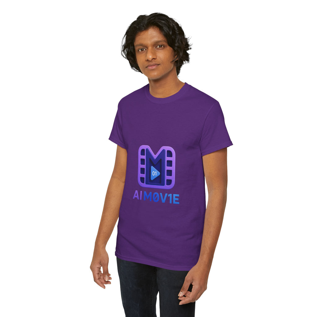 Movie Logo T-Shirt — AI M0V1E Tech Film Crew Tee