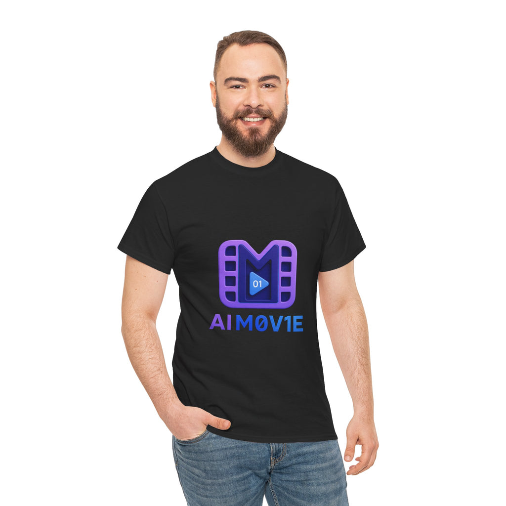 Movie Logo T-Shirt — AI M0V1E Tech Film Crew Tee