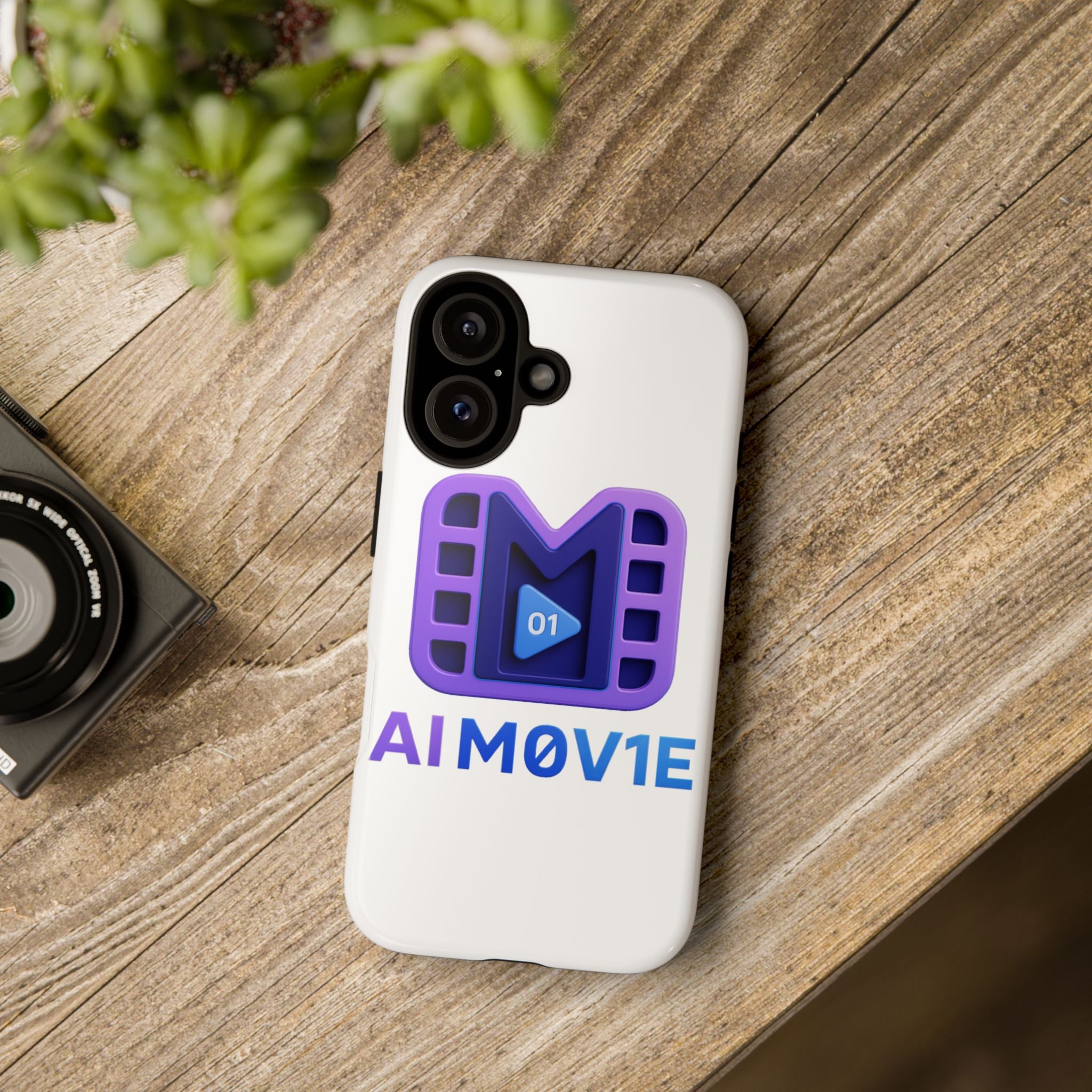 iPhone Cases - AI M0V1E Logo