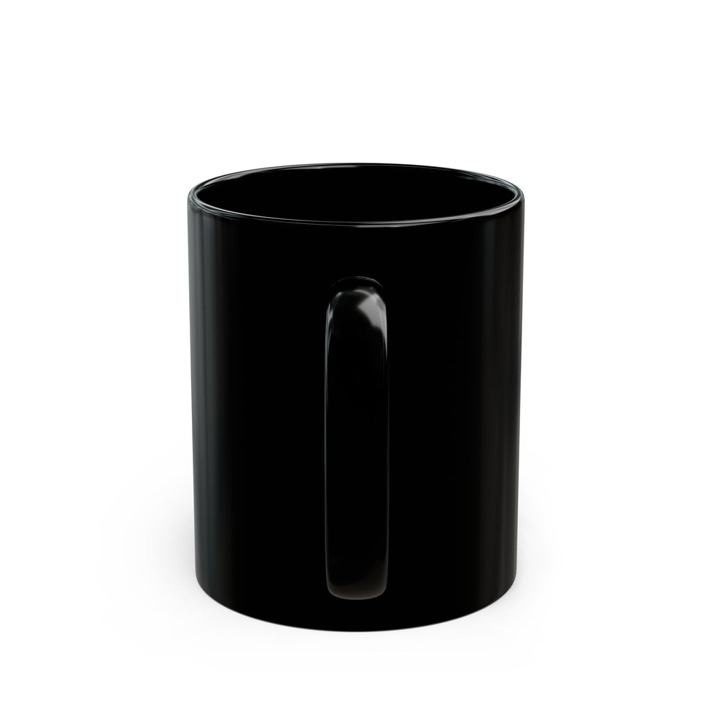 AI M0V1E Logo Black Mug — 11oz/15oz Coffee Cup for Filmmakers & AI Tech Fans