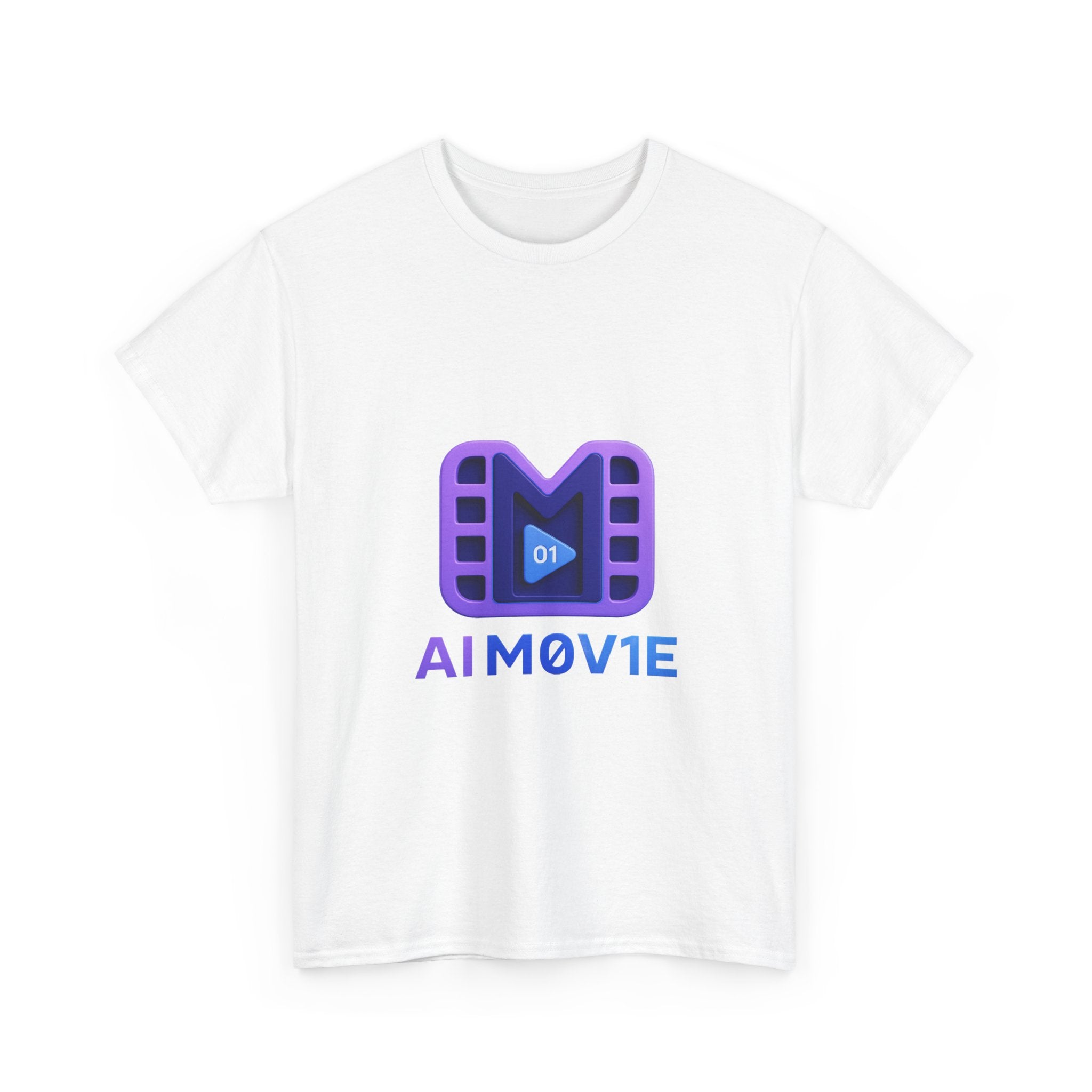 Movie Logo T-Shirt — AI M0V1E Tech Film Crew Tee