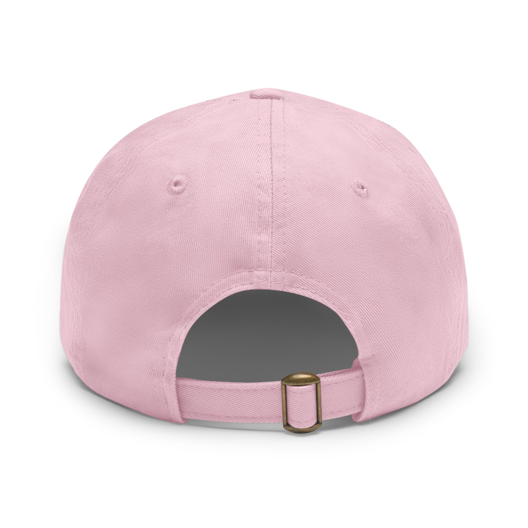 AI M0V1E - Dad Hat with Round Leather Patch – Neon Film Logo Cap