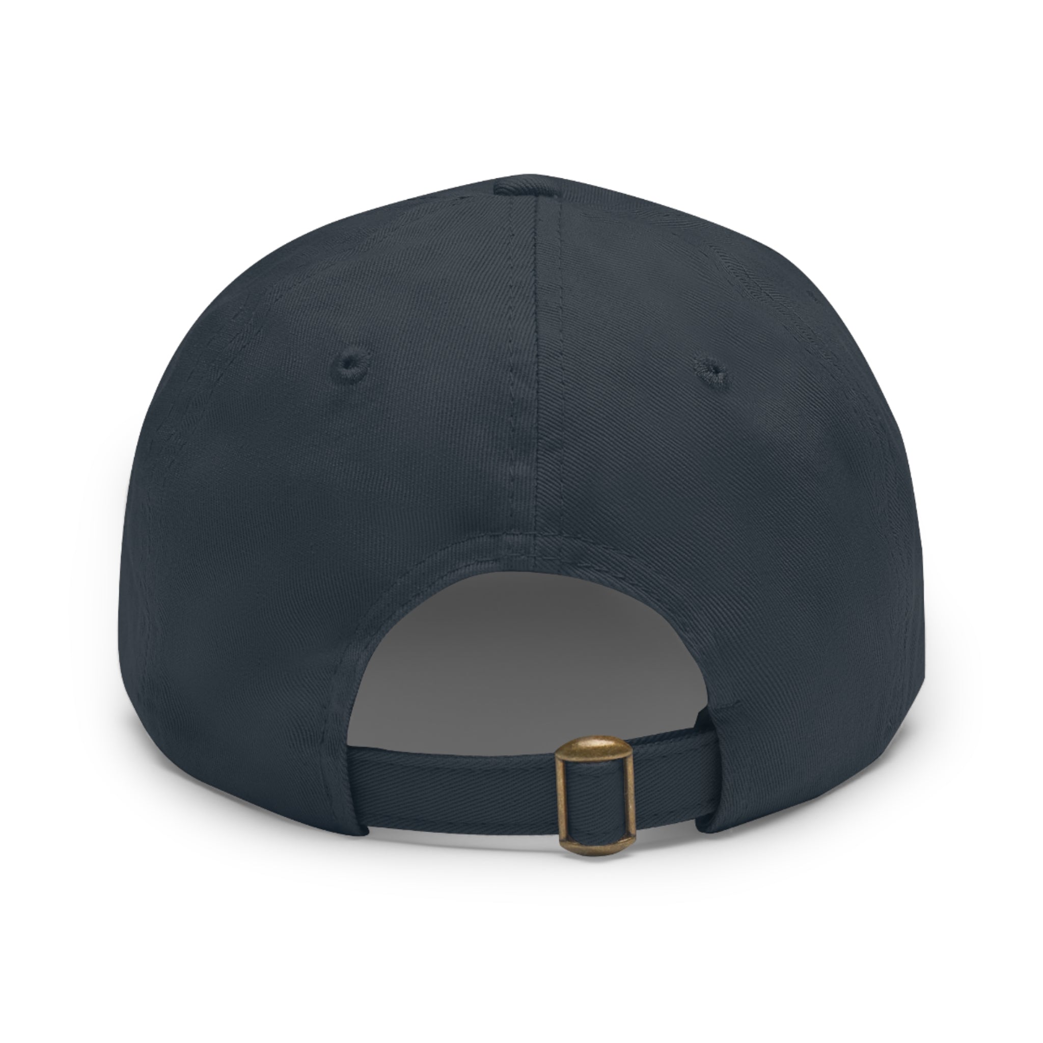 AI M0V1E - Dad Hat with Round Leather Patch – Neon Film Logo Cap