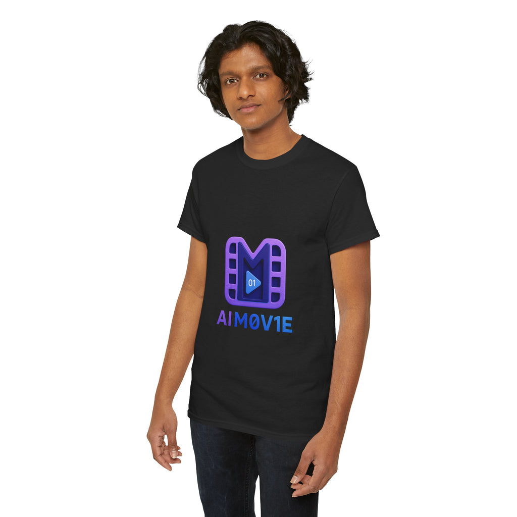 Movie Logo T-Shirt — AI M0V1E Tech Film Crew Tee