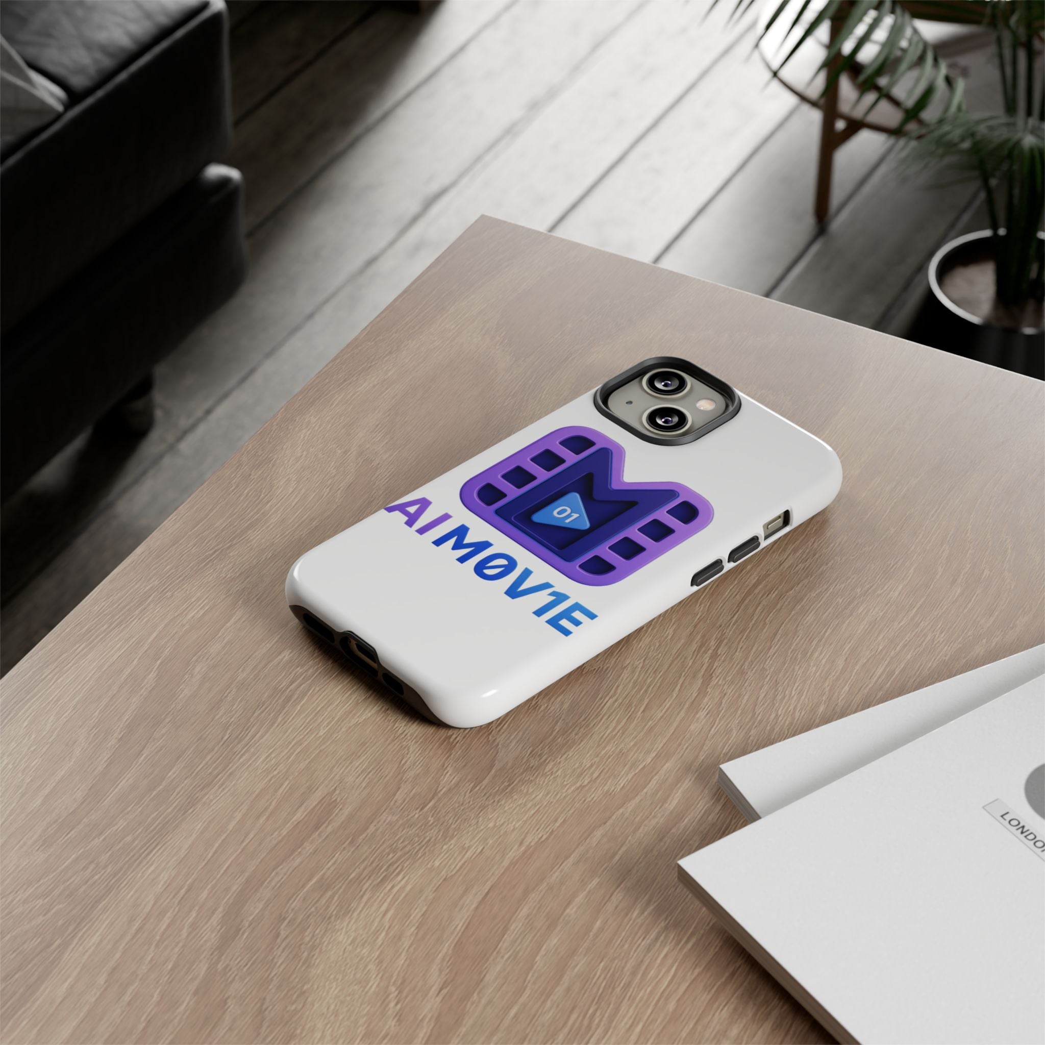 iPhone Cases - AI M0V1E Logo