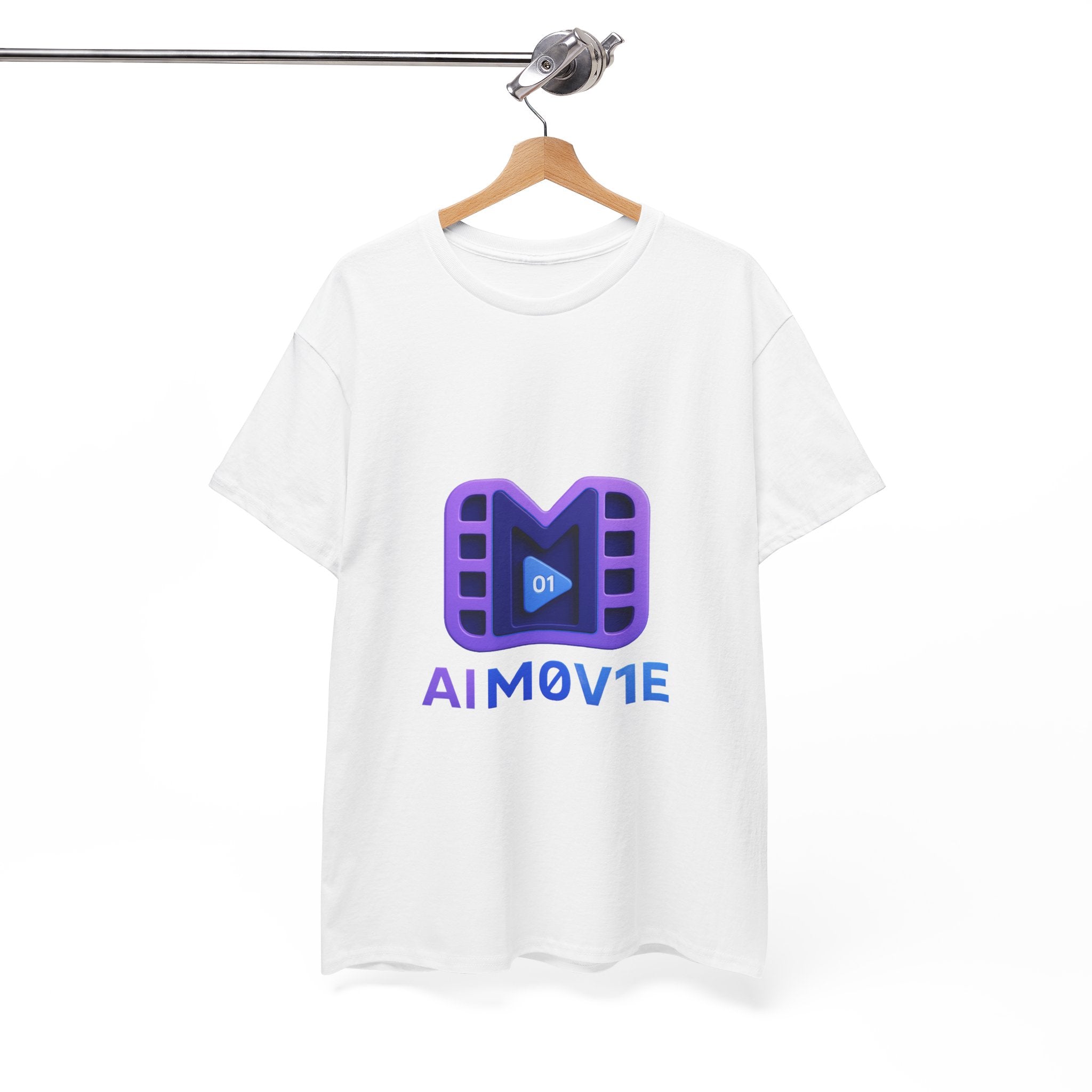 Movie Logo T-Shirt — AI M0V1E Tech Film Crew Tee
