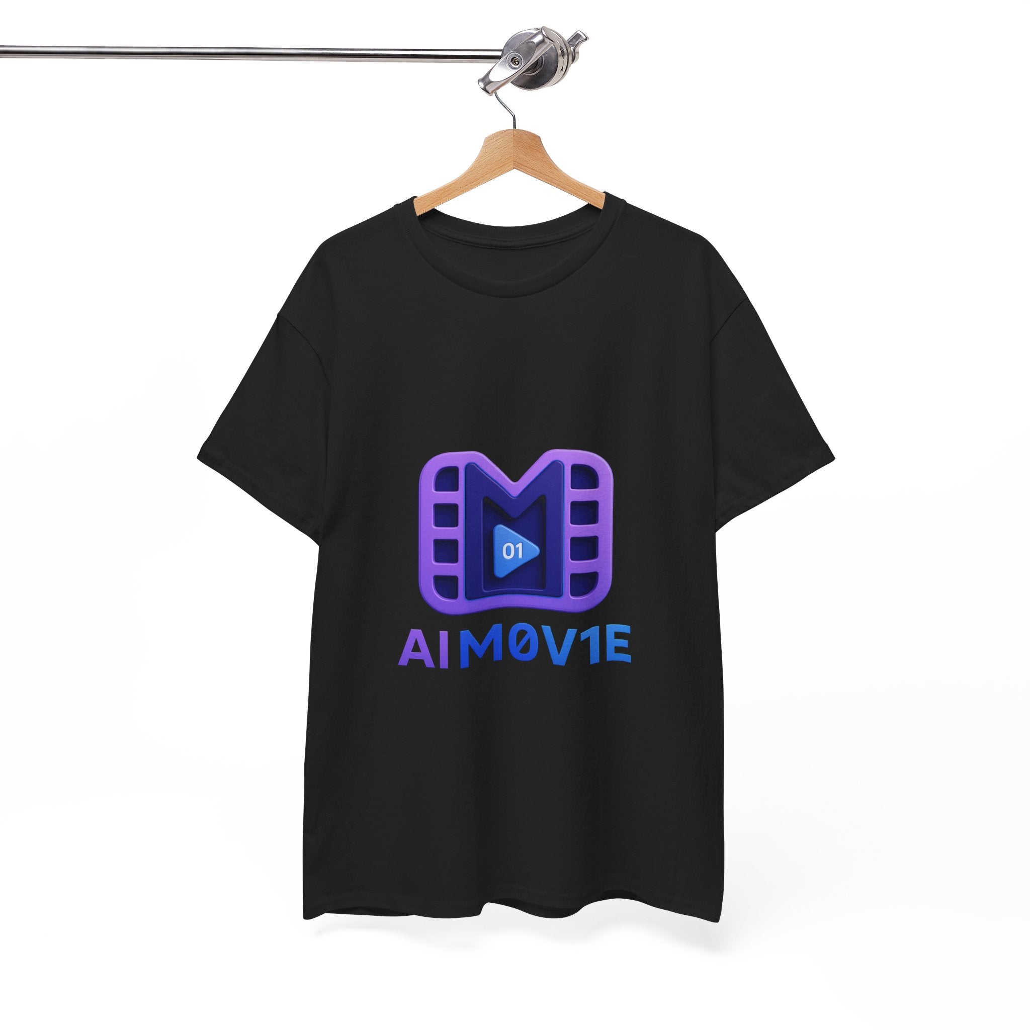 Movie Logo T-Shirt — AI M0V1E Tech Film Crew Tee