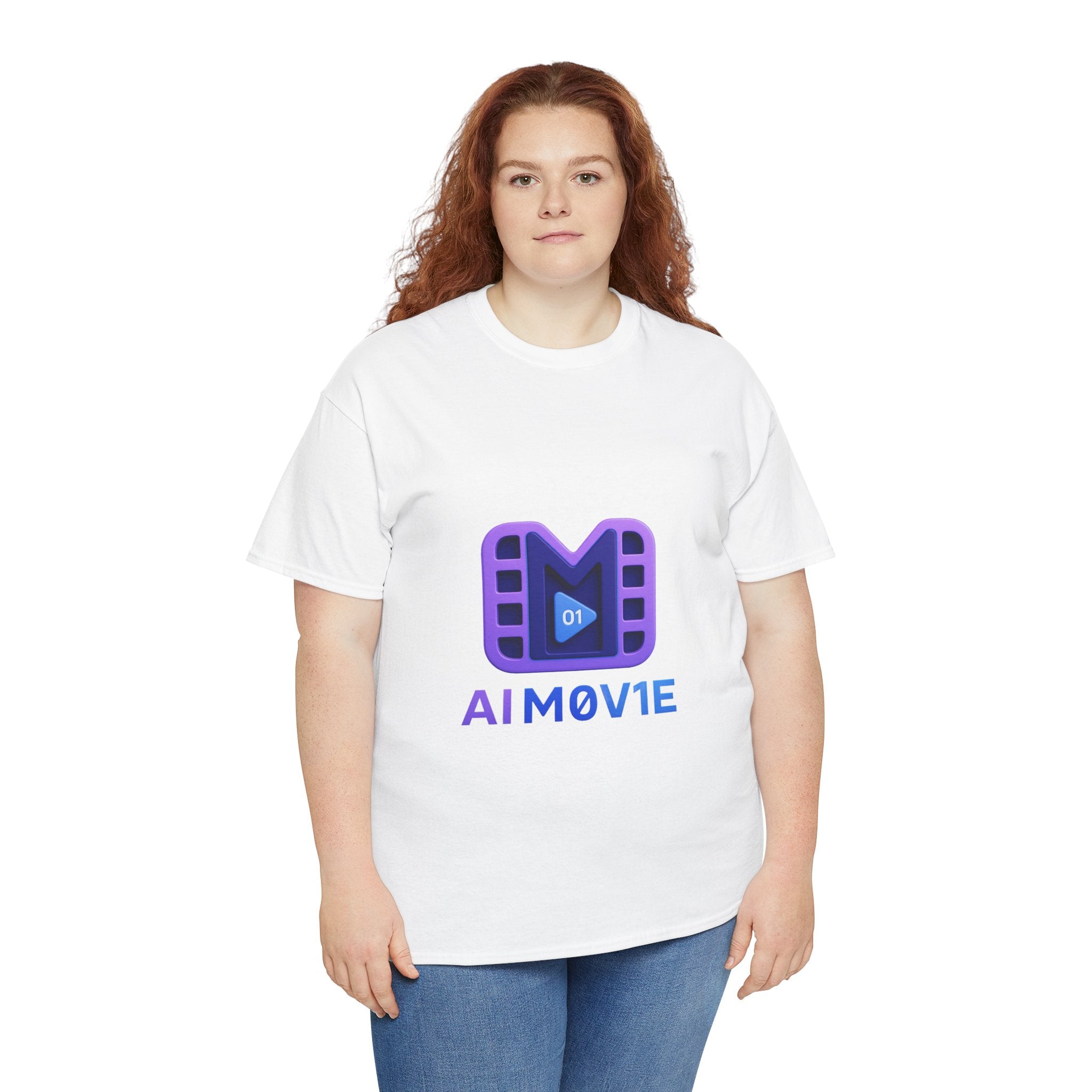 Movie Logo T-Shirt — AI M0V1E Tech Film Crew Tee