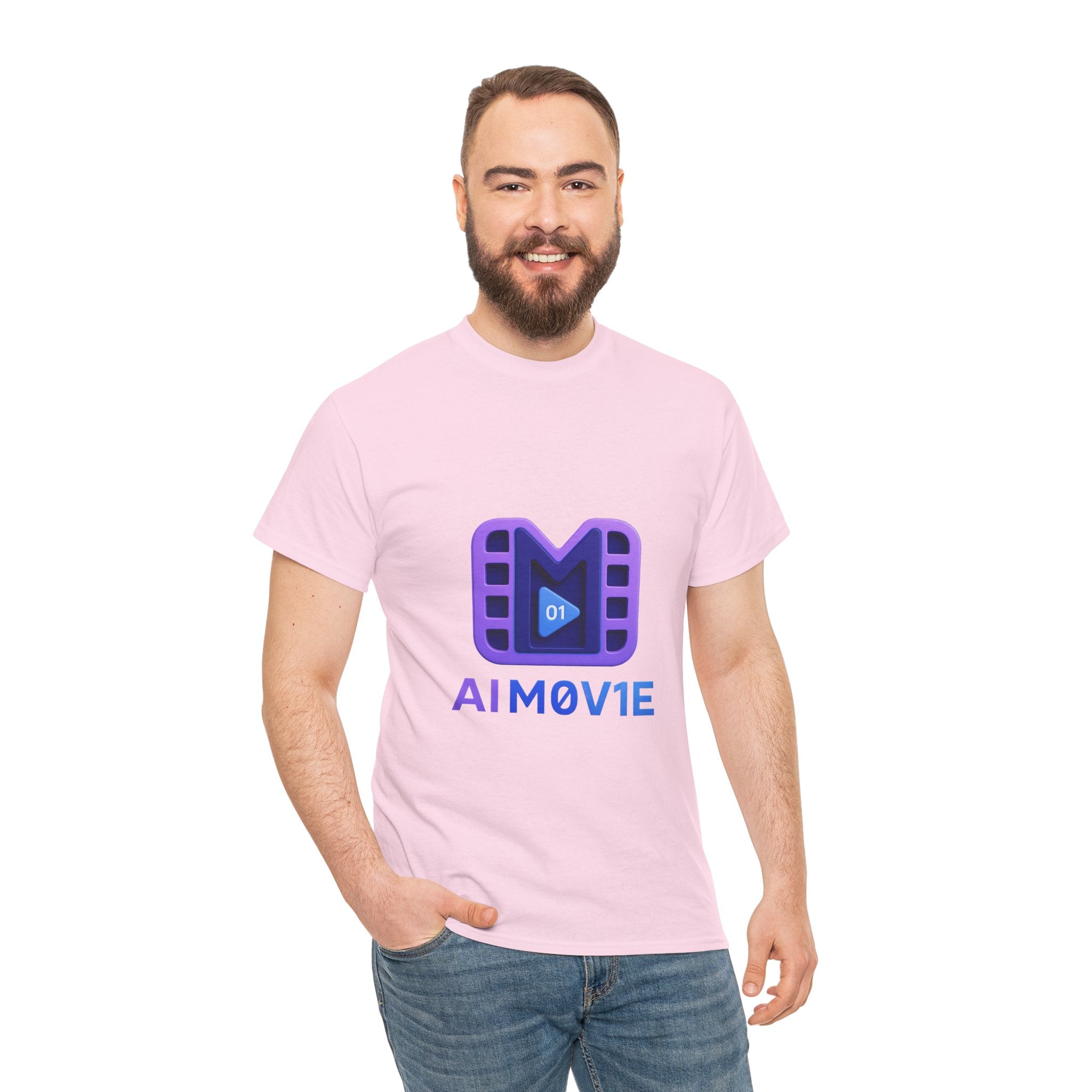 Movie Logo T-Shirt — AI M0V1E Tech Film Crew Tee