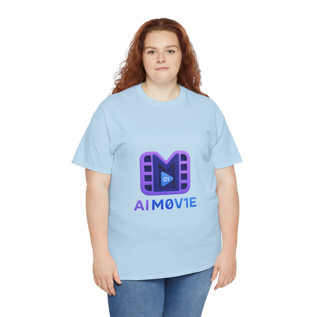Movie Logo T-Shirt — AI M0V1E Tech Film Crew Tee