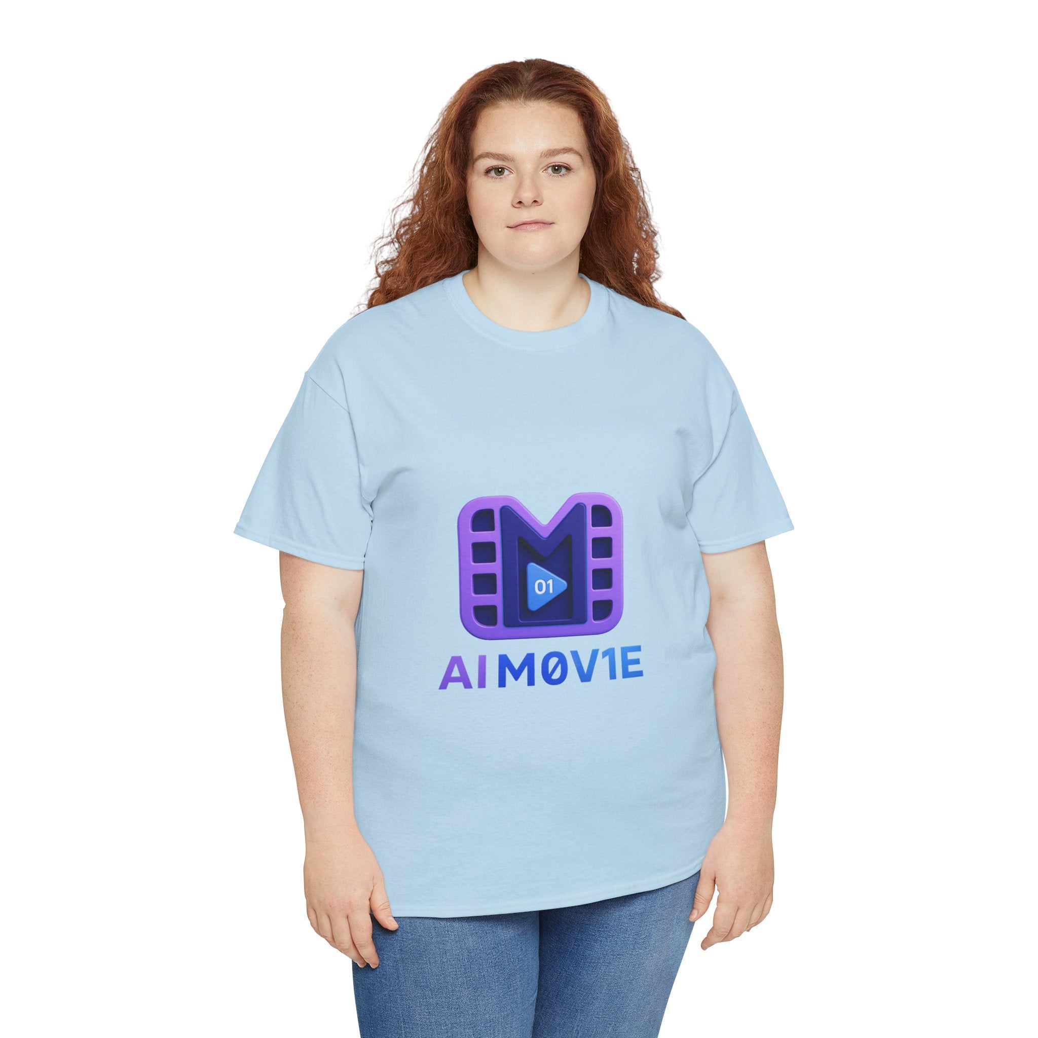 Movie Logo T-Shirt — AI M0V1E Tech Film Crew Tee
