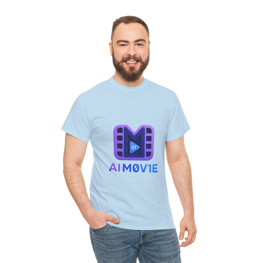 Movie Logo T-Shirt — AI M0V1E Tech Film Crew Tee