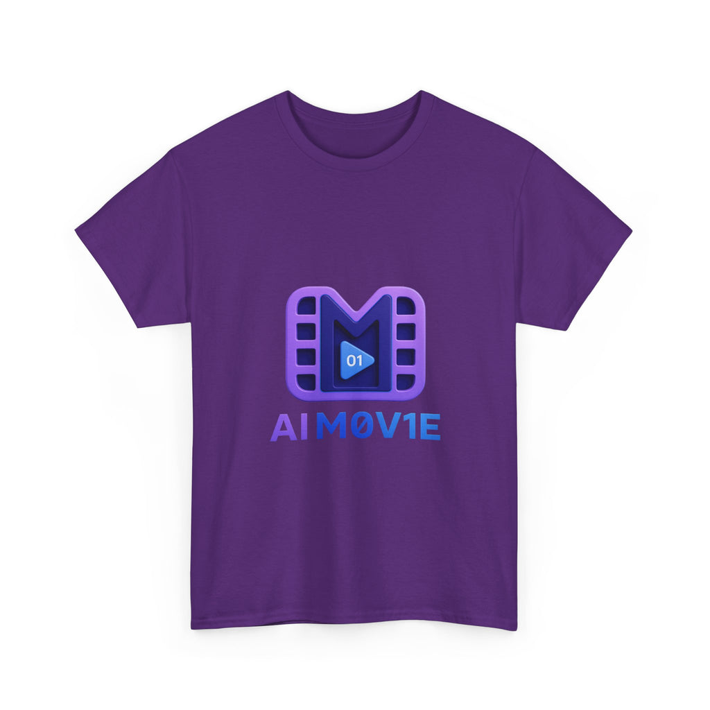 Movie Logo T-Shirt — AI M0V1E Tech Film Crew Tee
