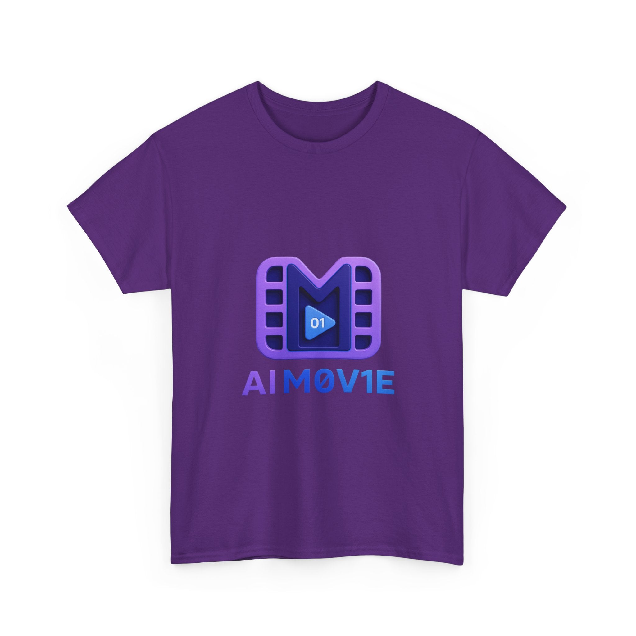 Movie Logo T-Shirt — AI M0V1E Tech Film Crew Tee