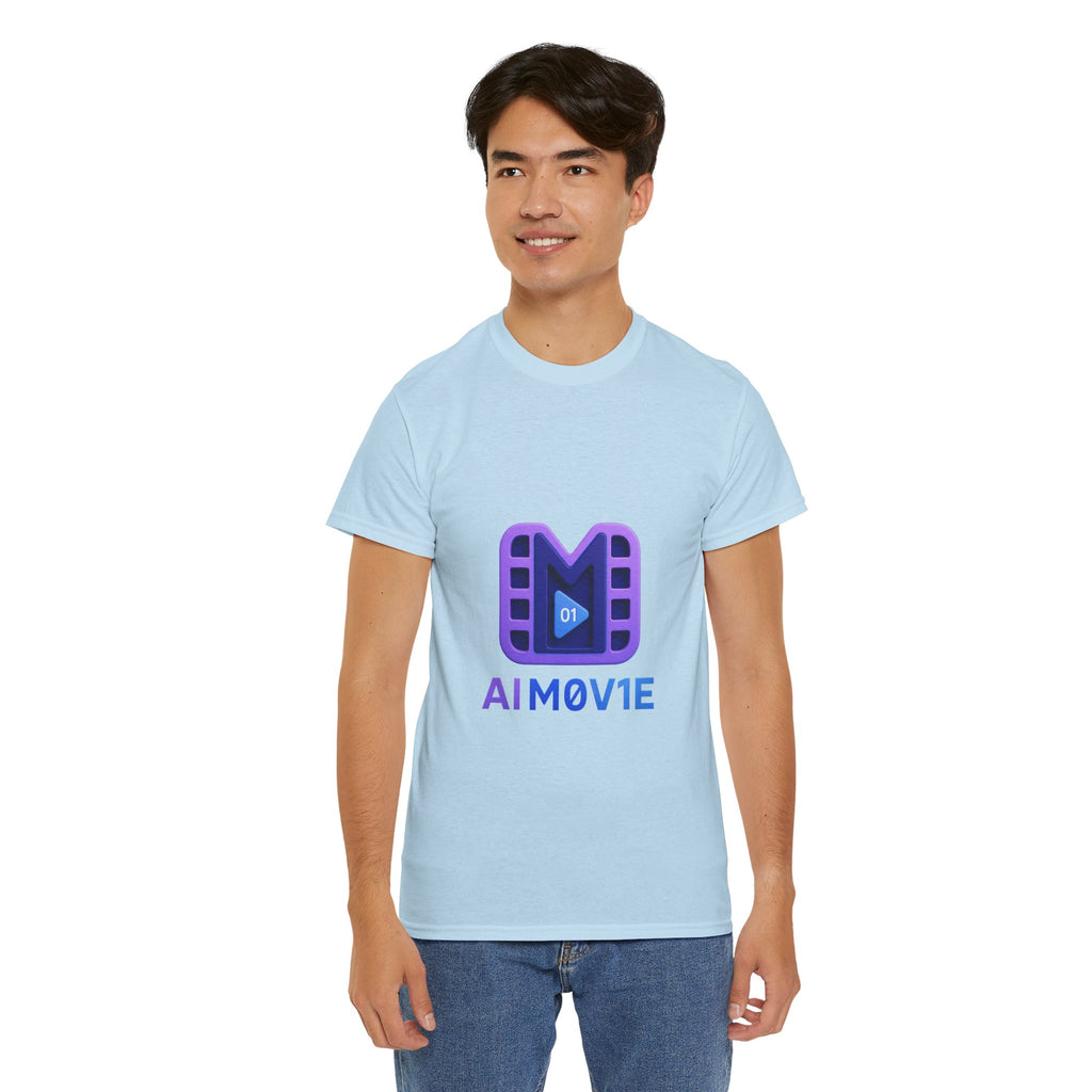 Movie Logo T-Shirt — AI M0V1E Tech Film Crew Tee
