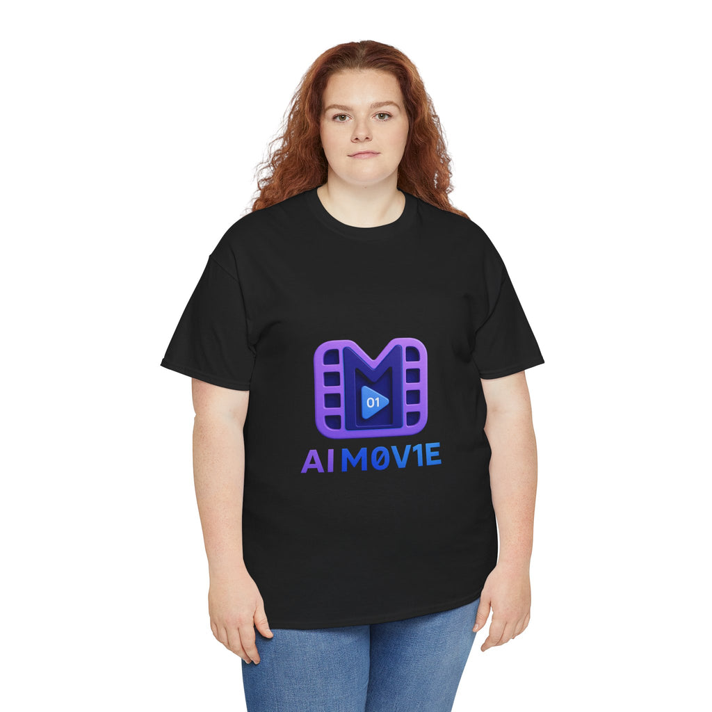 Movie Logo T-Shirt — AI M0V1E Tech Film Crew Tee