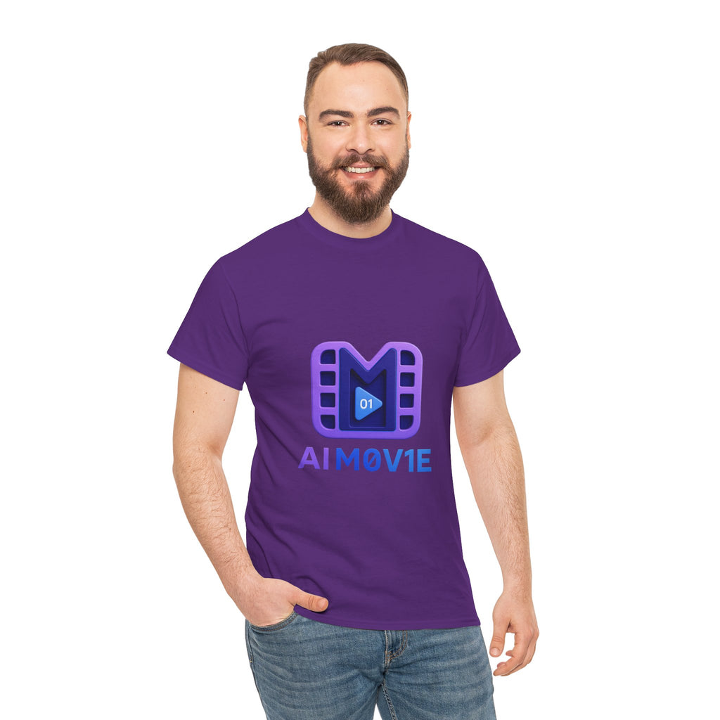 Movie Logo T-Shirt — AI M0V1E Tech Film Crew Tee
