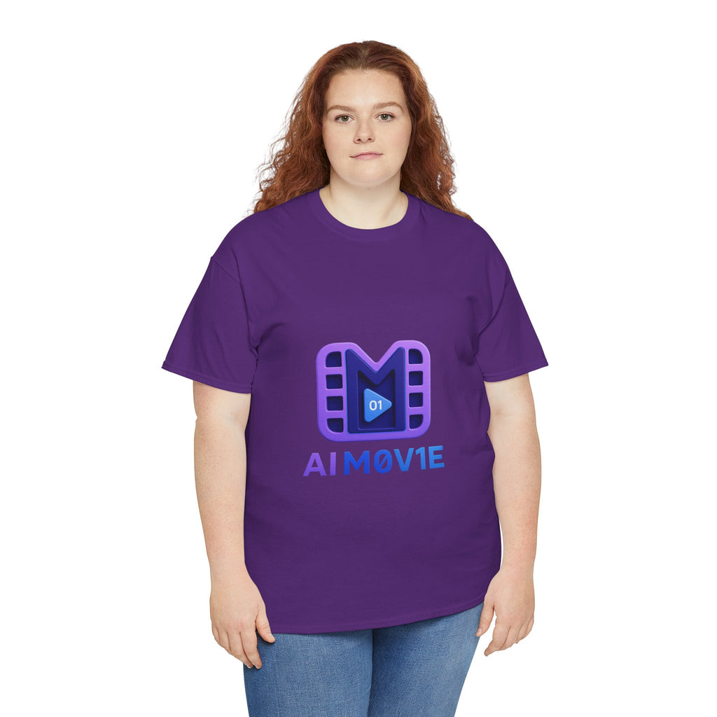 Movie Logo T-Shirt — AI M0V1E Tech Film Crew Tee