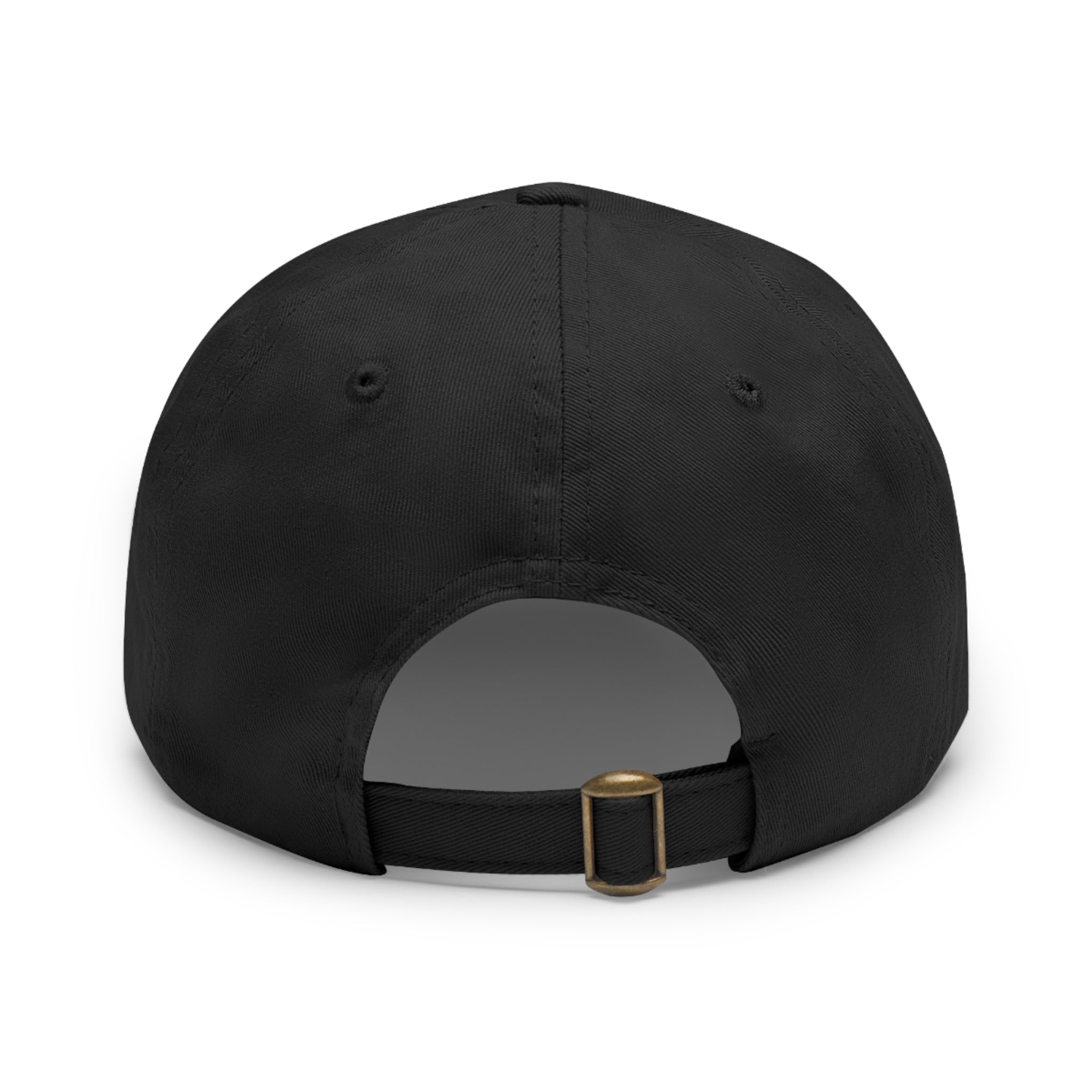 AI M0V1E - Dad Hat with Round Leather Patch – Neon Film Logo Cap