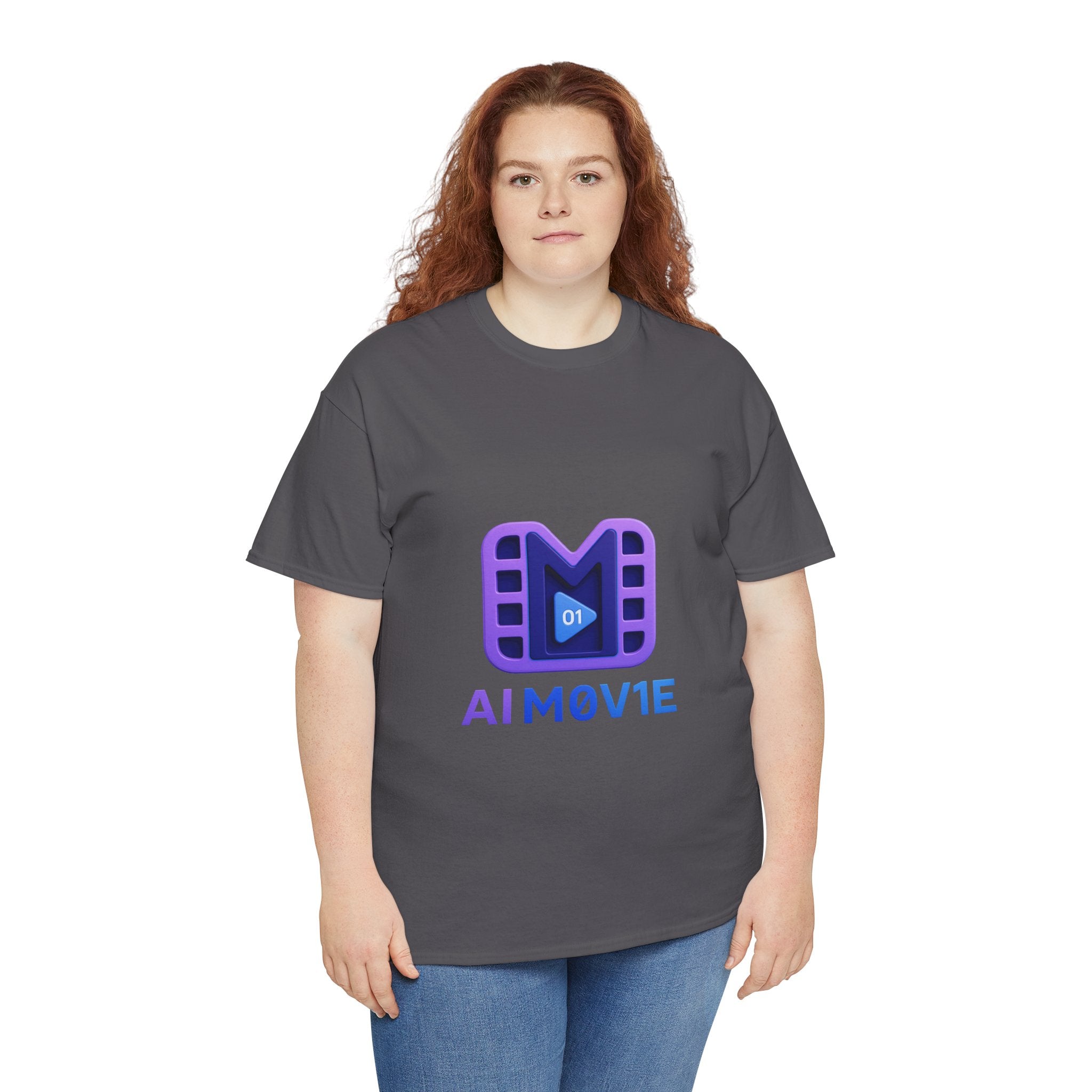 Movie Logo T-Shirt — AI M0V1E Tech Film Crew Tee